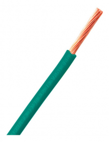 CABLE STD # 12 THHN  VERDE