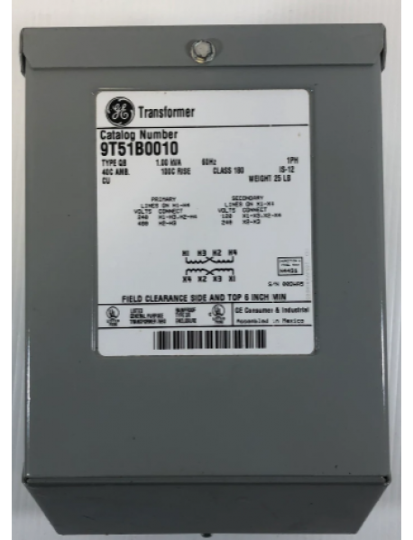 TRAFO SECO 1KVA 1F 240/480-120/240V 9T51B0010