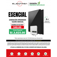 KIT PANELES SOLARES ESENCIAL