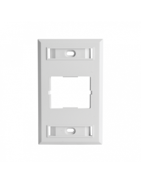 FACEPLATE ANGULADO DE 1 POSICION CT2FP02 FACEPLATE ANGULADO DE 1 POSICION CT2FP02