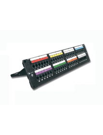 PATCH PANEL PLANO CAT6 24P CON JACK HD6-24